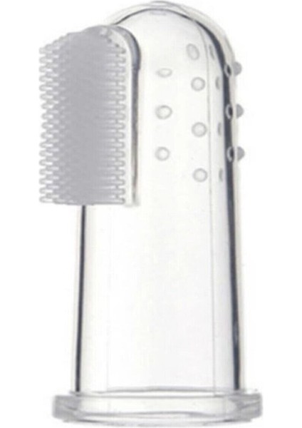 Silikon Bebek Diş Fırçası Kutulu Parmağa Takılan Ağız ve Dil Temizleyici modelleri