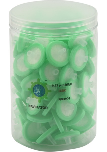 100PCS 25MMX0 22UM Şırınga Filtre Filtre Başlığı Organik Su Sistemi Ptfe Filtre Laboratuvar Ekipmanı (Yurt Dışından)