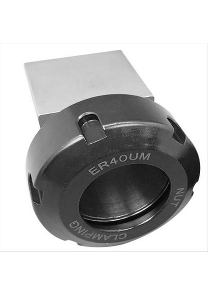 Kare Dört Köşeli Chuck Bloğu ER40 Chuck Bracket Iş Parçası Cnc Torna Gravür Makinesi Için Uygun Braket Sıkıştırma (Yurt Dışından)