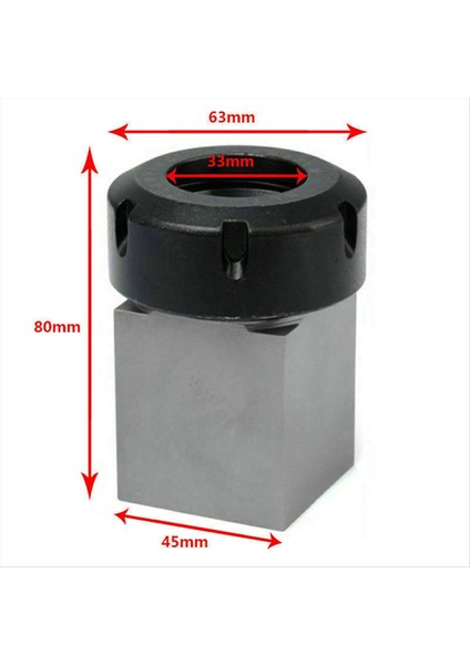 Kare Dört Köşeli Chuck Bloğu ER40 Chuck Bracket Iş Parçası Cnc Torna Gravür Makinesi Için Uygun Braket Sıkıştırma (Yurt Dışından) fiyatları