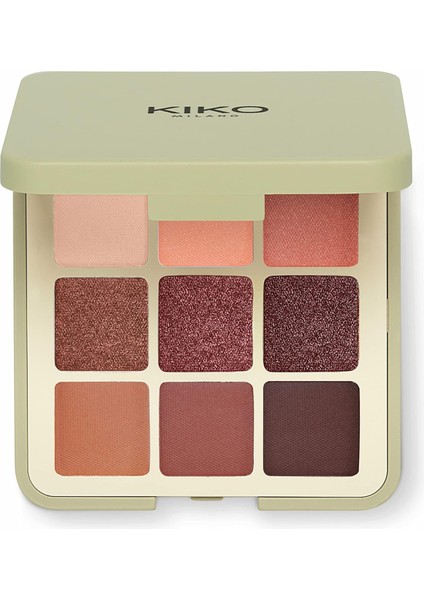Kiko Göz Farı - Green Me Eyeshadow Palette - 102 Feisty Saffron