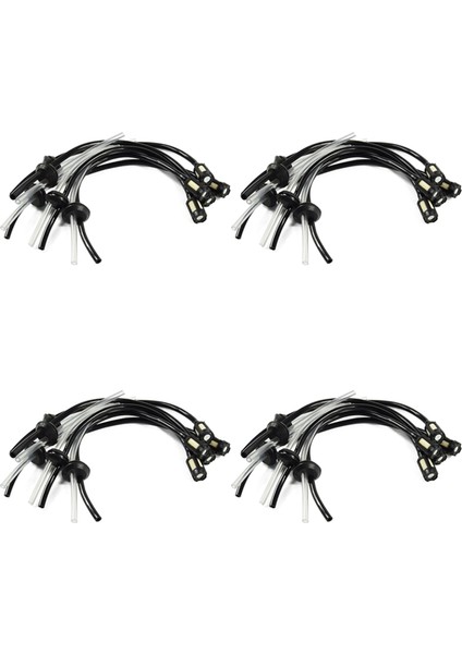 20 Pcs Yakıt Hortum Boru Kiti 4 Stroking Düzeltme Fırçası Çim Makinesi Ev Diy El Alet Parçaları Için Yakıt Filtresi (Yurt Dışından)
