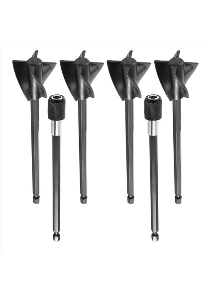 Epoksi Reçine Boya Mikser Kürekler Matkap Için 4 Pcs Yeniden Kullanılabilir Boya Karıştırıcı Reçine Matkap Mikser Kürekleri ve 2 Pcs Uzatma Çubukları (Yurt Dışından) modelleri