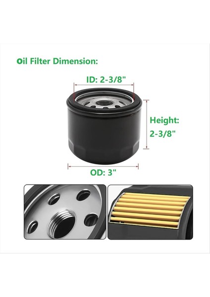 792105 D170 John Deer-E MIU11515 MIU11517 D160 D170 LA155 LA165 LA175 Z425 Briggs Stratto-N 593240 593435 (Yurt Dışından) fiyatları