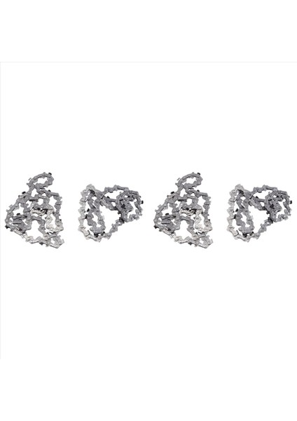 4pcs 8 Inç Mini Testere Zinciri Değiştirme Kılavuzu 8 Inç 1/4 Inç Lp Pitch Için Testere Zinciri 47 Sürücü Bağlantıları Montaja Uyuyor (Yurt Dışından)