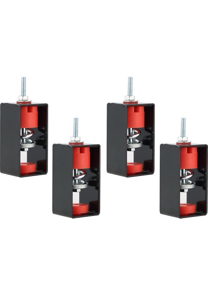 4 Pack Tavan Titreşim Sönümleme Montajları Tiyatro Stüdyosu Için Ses Geçirmez ve Şok Geçirmez Için Yay Titreşim Izolatörü (Yurt Dışından)