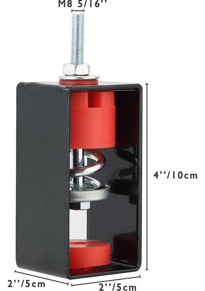 4 Pack Tavan Titreşim Sönümleme Montajları Tiyatro Stüdyosu Için Ses Geçirmez ve Şok Geçirmez Için Yay Titreşim Izolatörü (Yurt Dışından) modelleri