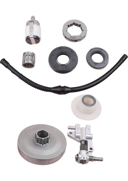 3x Debriyaj Zincirleri Jant Drum Yağ Pompası Solucan Dişlesi Çin Için 4500 5200 5800 45CC 5 Yağ Salonu Yakıt Filtresi Hattı Şarap Pisti (Yurt Dışından) fırsatları