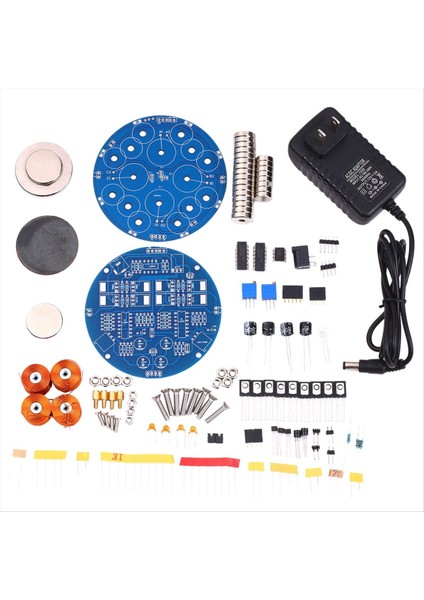 Dıy Manyetik Levitasyon Kit Dönen Manyetik Süspansiyon Modülü Dıy Kaynak Kiti Abd Fişi (Yurt Dışından)