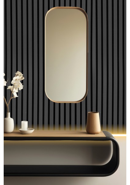 Mdf Ahşap Akustik Duvar Paneli 60X275 cm -Antrasit modelleri