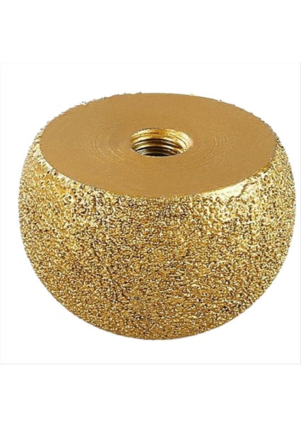 Lehimleme Elmas Parlatma Konisi Çakıl Taşlama Taşı Mermer Aşındırıcı Aletler Iç Daire Saksı Ark Öğütme 40MM (Yurt Dışından)