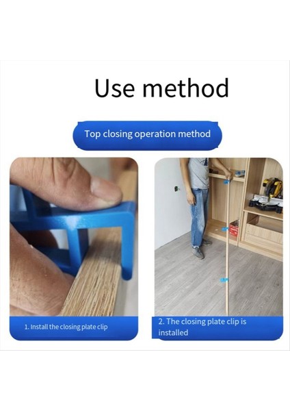 Gardırop Kapanış Tahtası Klipsi Ağaç Işleme 16-18MM Jigs Kapatma Sabitleme Klipsli Marangozluk Kapanış Sabit Kelepçe Aracı 6pcs (Yurt Dışından) modelleri