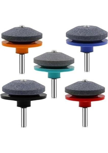 5pcs Çim Biçme Makinesi Donuk Bıçağı Bileme Çim Biçme Makinesi Bıçağı Keskinleştirme Kitleri Çim Biçme Makineleri Için Evrensel Bıçak Keskinleştiricileri (Yurt Dışından)