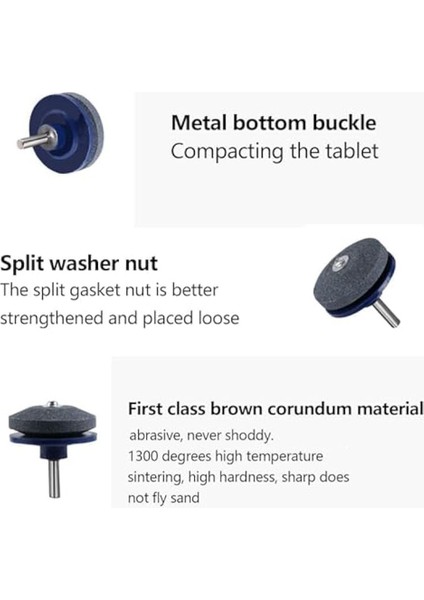 5pcs Çim Biçme Makinesi Donuk Bıçağı Bileme Çim Biçme Makinesi Bıçağı Keskinleştirme Kitleri Çim Biçme Makineleri Için Evrensel Bıçak Keskinleştiricileri (Yurt Dışından) fırsatları