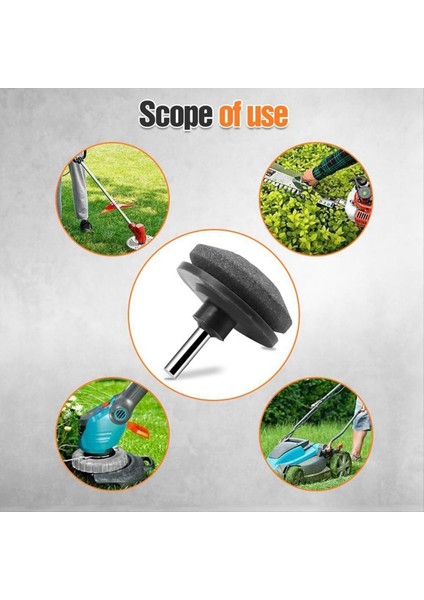 3pcs Çim Biçme Makinesi Donuk Bıçağı Bileme Çim Biçme Makinesi Bıçağı Keskinleştirme Aracı Çim Biçme Makineleri Için Evrensel Bıçak Keskinleştiricileri Siyah (Yurt Dışından) indirimleri