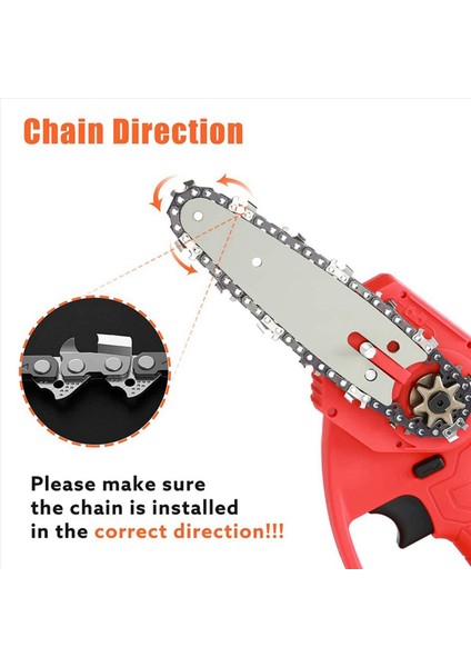 8pcs 4 Inç 1/4inch Kılavuz Testere Zinciri Mini Testere Zinciri 4 Inç Kordonsuz Elektrikli Protable Pil El Tipi Testere (Yurt Dışından) fiyatları