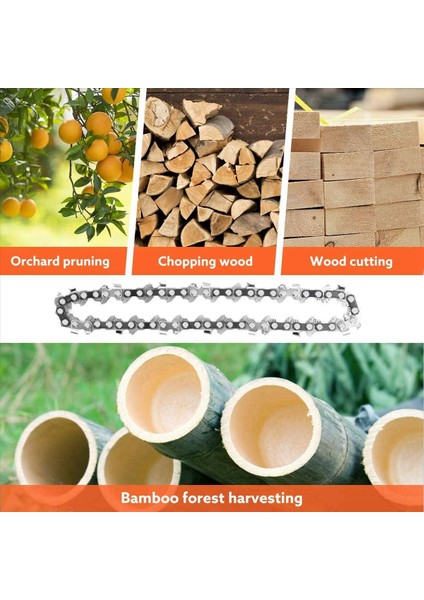 8pcs 4 Inç 1/4inch Kılavuz Testere Zinciri Mini Testere Zinciri 4 Inç Kordonsuz Elektrikli Protable Pil El Tipi Testere (Yurt Dışından) indirimleri