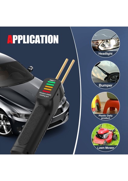 Sıcak Stapler Plastik Kaynakçı Stapler Araç Tampon Plastik Onarım Kaynak Makinesi Lehimleme Şarj Tipi Sıcak Eriyik Kaynakçı (Yurt Dışından) indirimleri