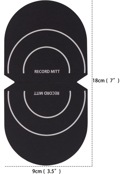 Kayıt Temizleyici Vinil Kayıt Tutucu Disk Temizleme Vinil Lp Kayıtları Için Koruyucu Ped Parmak Izi Yok (Yurt Dışından) fiyatları