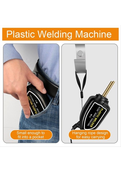 Plastik Kaynak Makinesi Tampon Onarım Kiti Onarım Kaynak Aracı Kaynak Torbası 200PCS Kaynakçı Zımba (Yurt Dışından) modelleri