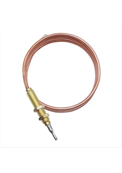 Barbekü Izgarasında Kullanılan Evrensel Gaz Termokupl Uzunluğu Veya Ateş Çukuru Isıtıcı Gaz Su Isıtıcısı M8X1 Uç Somun ve Kafa Ucu 150CM (Yurt Dışından)