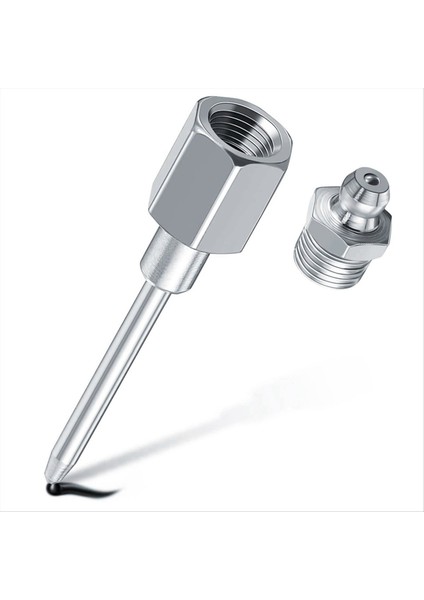 Sertleştirilmiş Çelik Ucuna Sahip Dar Iğne Nozul Gres Adaptörü 1/8 Inç Npt Iplikli Iğne Burun Yağ Dağıtıcısı (Yurt Dışından)