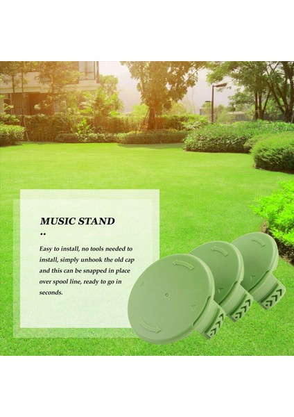 3 Pack Yedek Makaralar Kapak Kapakları Parçalar 3411546A-6 Greenworks 21332 21342 24 Volt 40V 80V Kablosuz Ot Yiyen (Yurt Dışından) fiyatları