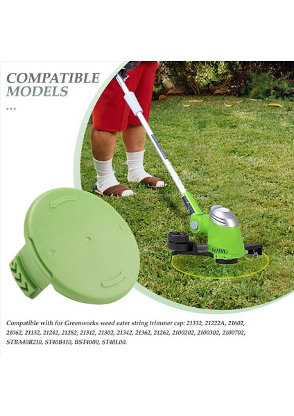 3 Pack Yedek Makaralar Kapak Kapakları Parçalar 3411546A-6 Greenworks 21332 21342 24 Volt 40V 80V Kablosuz Ot Yiyen (Yurt Dışından) fırsatları