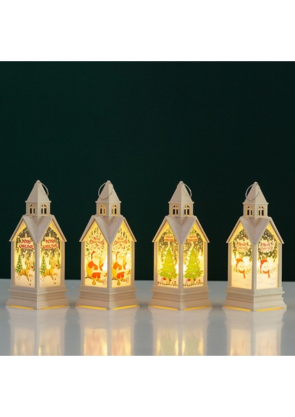 Noel Süsleri Noel Baba El Lambası (Yurt Dışından) modelleri