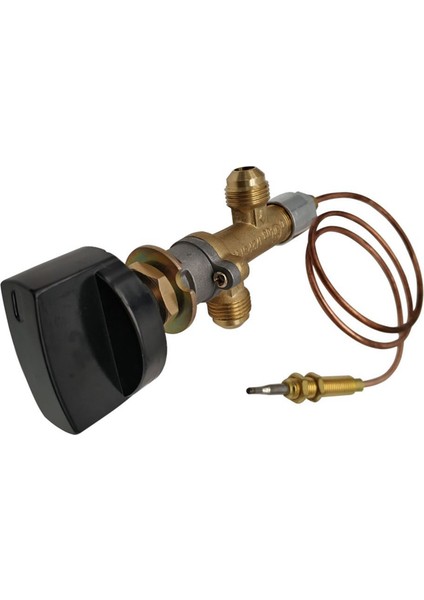 3x Propan Lpg Gaz Ateş Çukuru Kontrol Güvenlik Vanası Alev Alevi Cihaz Gaz Isıtıcı Vanası Termokupl ve Düğmeli (Yurt Dışından) modelleri
