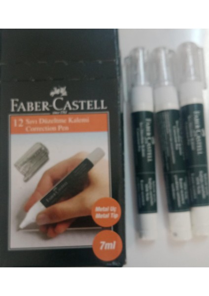Faber Castell Sıvı Düzeltici Kalemi 7ml 12Lİ Paket fiyatları