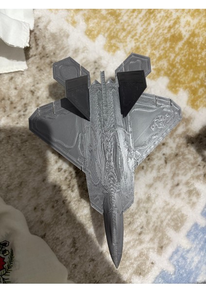 3D Baskı F22 Savaş Uçağı Kendin Boya