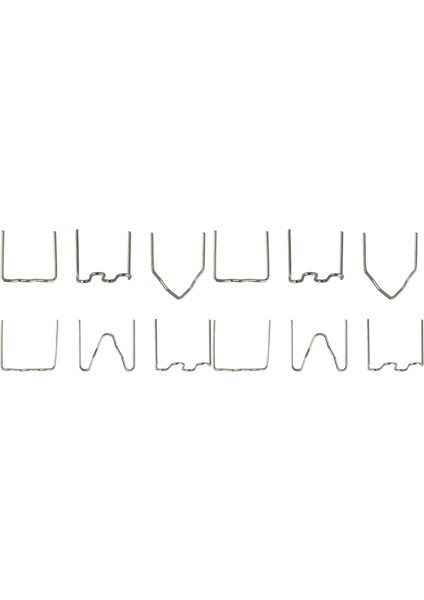 1200 Pcs Sıcak Zımba Plastik Onarım Makinesi Kaynak Kitleri Araç Otomatik Otomatik Tampon Tamir Aracı Tüm Arabalar Için 6 Tür (Yurt Dışından)