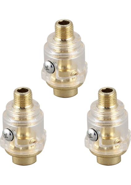 3x Basınçlı Air Oiler Yağı Yağlayıcı 6mm Sıkıştırılmış Hava Misti Yağı 1/4 Inç (Yurt Dışından)