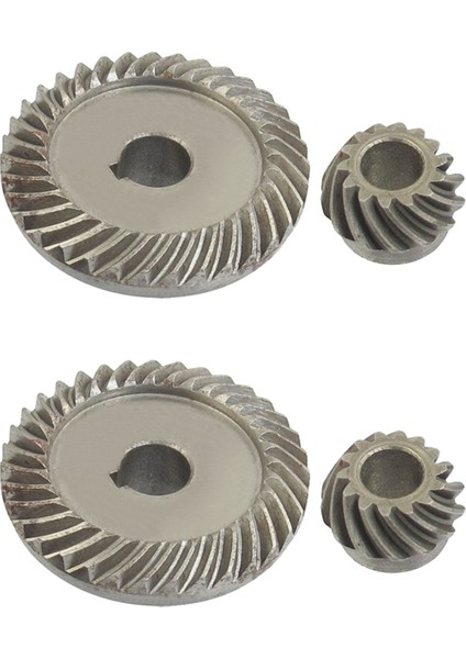 Lg Gümüş Metal Için 4x Açılı Öğütücü Yedek Parça Konik Kalk Dişli Seti (Yurt Dışından)