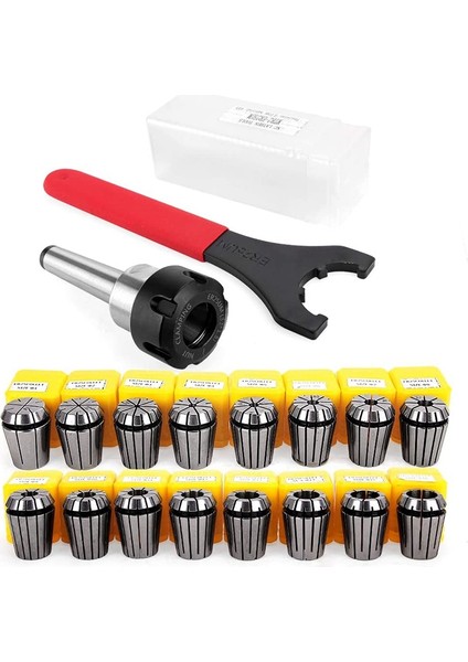 ER25 Kolet Set Mt2 ER25 M10 Motor Uzatma Çubuğu Cnc Gravür Makinesi Veya Freze Torna Aracı (Yurt Dışından)
