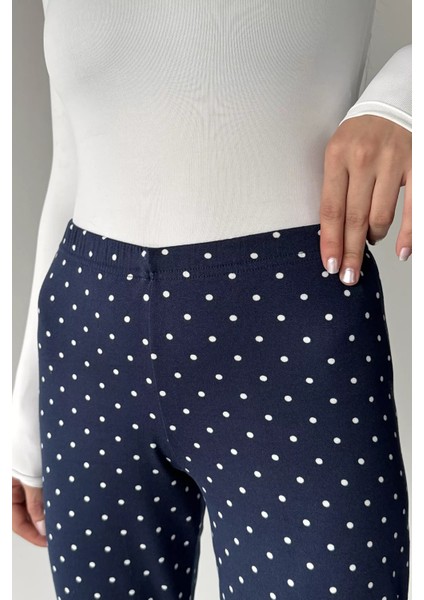 Kadın Puantiyeli Bel Lastikli Pijama Altı P-00018771 fiyatları