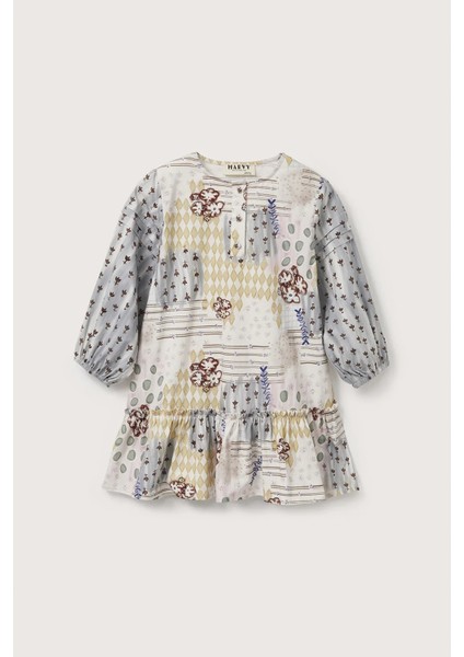 Nola Patch Desenli Elbise fırsatları