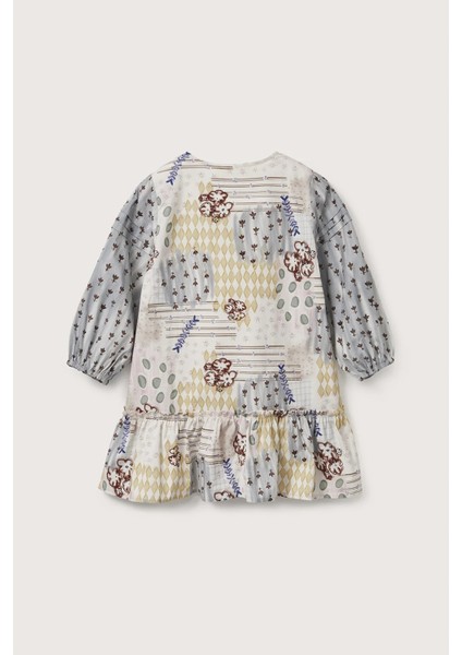 Nola Patch Desenli Elbise indirimleri