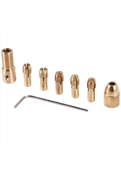 8 Parçalı 0 5-3mm Matkap Mandalı Koletler Mini Araçlar Için Hızlı Aynalaşma Seti (Yurt Dışından) modelleri