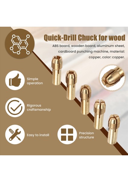 8 Parçalı 0 5-3mm Matkap Mandalı Koletler Mini Araçlar Için Hızlı Aynalaşma Seti (Yurt Dışından) indirimleri