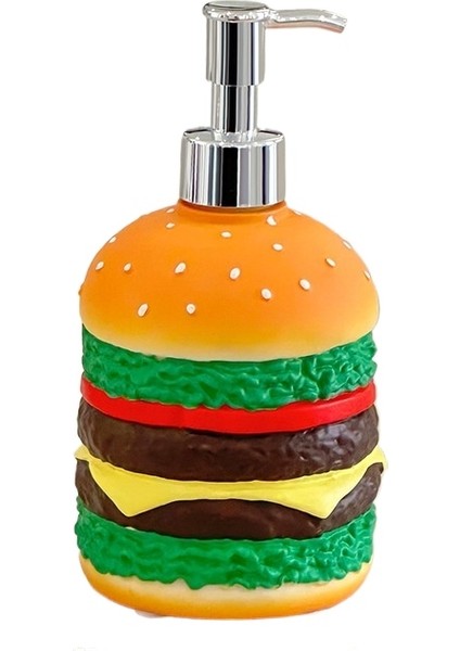 Hamburger Push Duş Jeli Şişesi Banyo El Dezenfektanı Şişesi (Yurt Dışından)