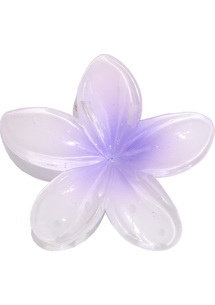 Yeni Renkli Frangipani Köpekbalığı Klip Saç Tokası (Yurt Dışından)