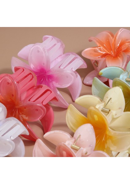 Yeni Renkli Frangipani Köpekbalığı Klip Saç Tokası (Yurt Dışından) fiyatları
