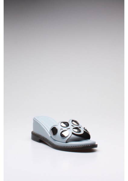 Idil Bebe Mavi Cilt Kadın Terlik modelleri