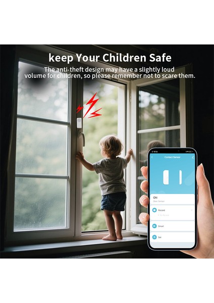 Kapı Mıknatıs Sensörü, Kapı-Pencere Alarmı, Yüksek Sesli Alarm, Uzaktan Algılama Cihazı (Yurt Dışından) modelleri