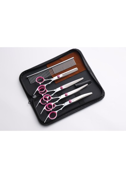 Evcil Hayvan Makas Seti Güzellik Araçları Yedi Parçalı (Yurt Dışından)