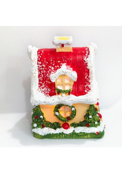 Yeni Reçine Noel Evi Gece Işığı (Yurt Dışından)