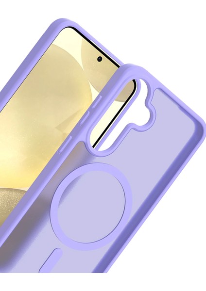 Nrtmsa Joko Samsung Galaxy A56 Jota Magsafe Kapak - Lila modelleri