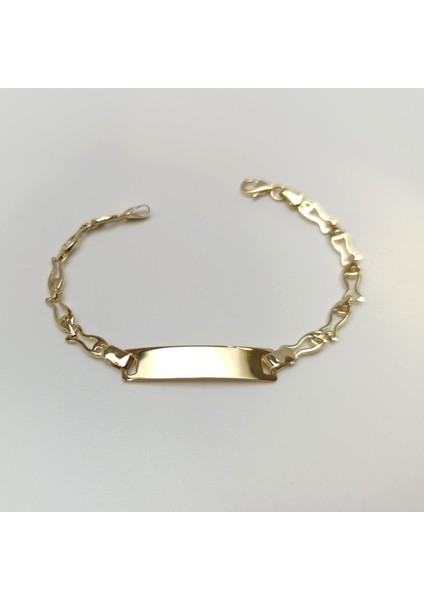 Çocuk Isim Yazılabilir Bileklik 14 Ayar Altın Hd Videolu modelleri